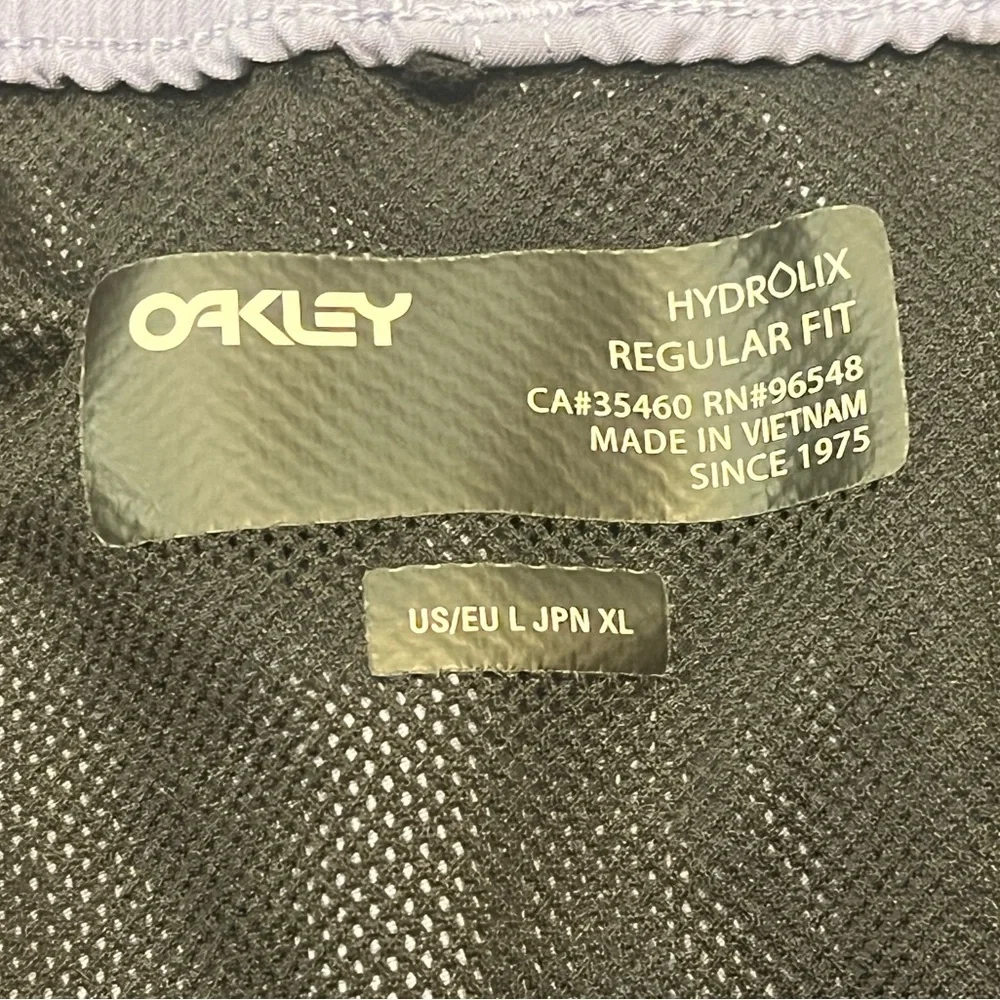 Oakley Hydrolix Regular Fit Men's Purple / Blue  Swim Trunks w Pockets Size XL - Picture 9 of 16